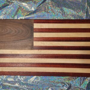 American Flag-Inspired Cutting Board